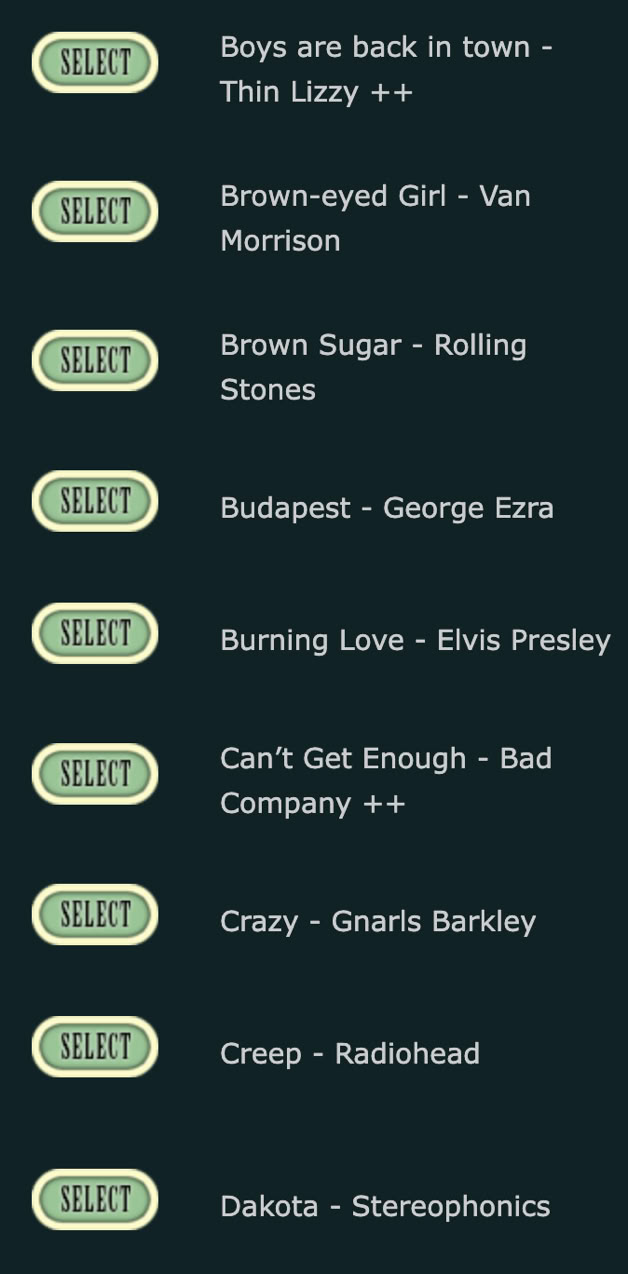 Song Selection