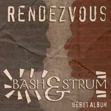 Rendezvous Album Cover.  Siloutes of two face facing eachother.